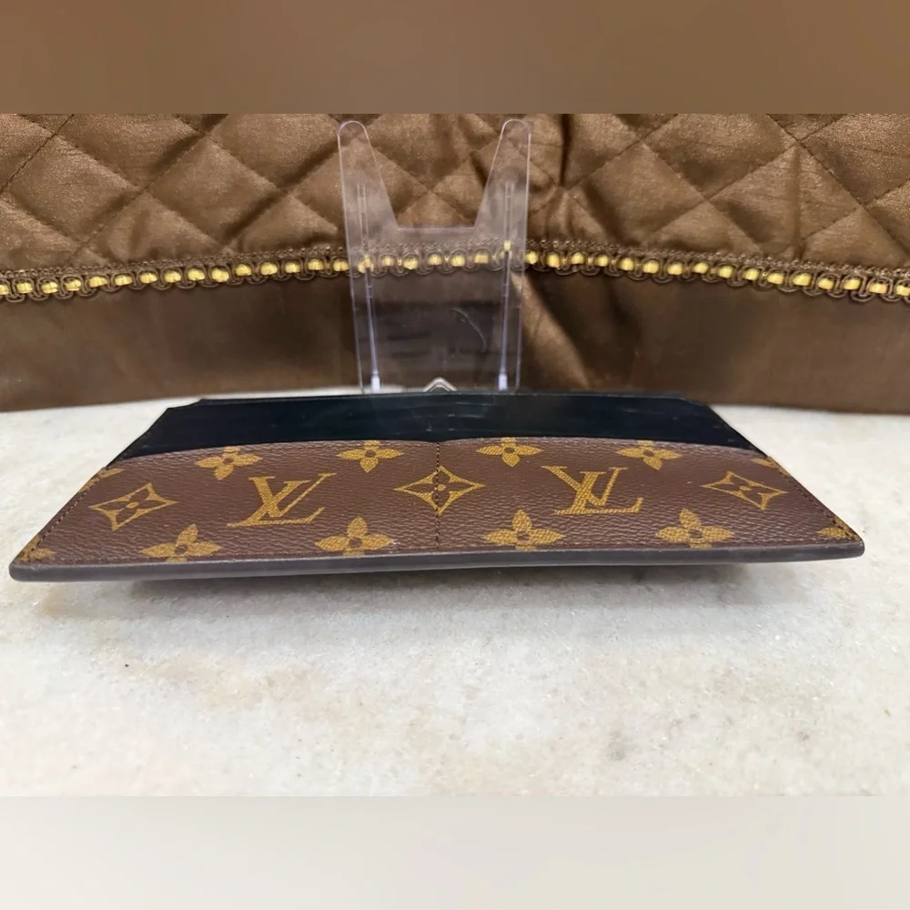 LOUIS VUITTON Monogram Slim Purse Unisex New